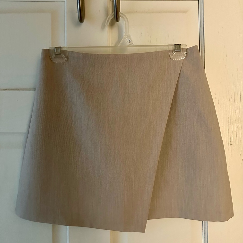 Abercrombie & Fitch Tan Mini Skirt